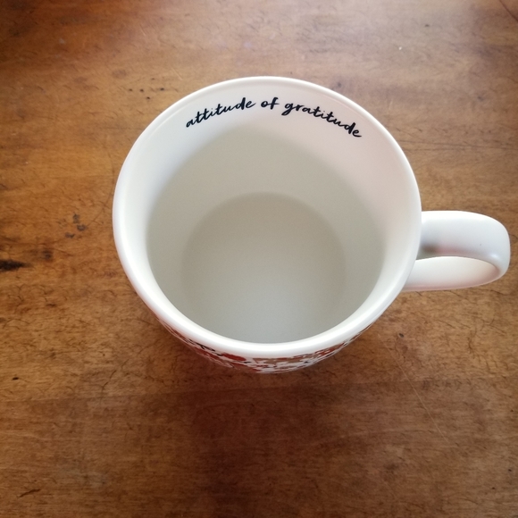 🍂SOLD🍁 "Attitude of gratitude" Threshold mug - Picture 5 of 7